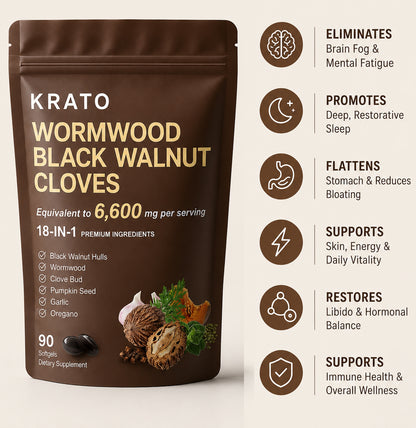 KRATO - WORMWOOD BLACK WALNUT CLOVES